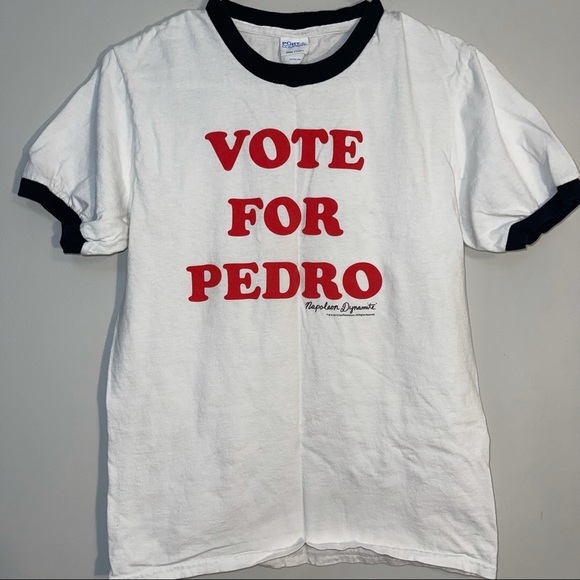 2014 Napoleon Dynamite “Vote for Pedro” Shirt - Picture 1 of 3